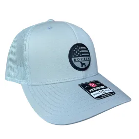 112 Classic Trucker Cap - Boykin Flag Silicone Patch - Quarry