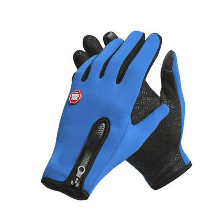 (Buy 2 Get 1) Cuzcare Unisex Winter Warm Thermal Gloves Waterproof Touch Screen Sports For Men And Women