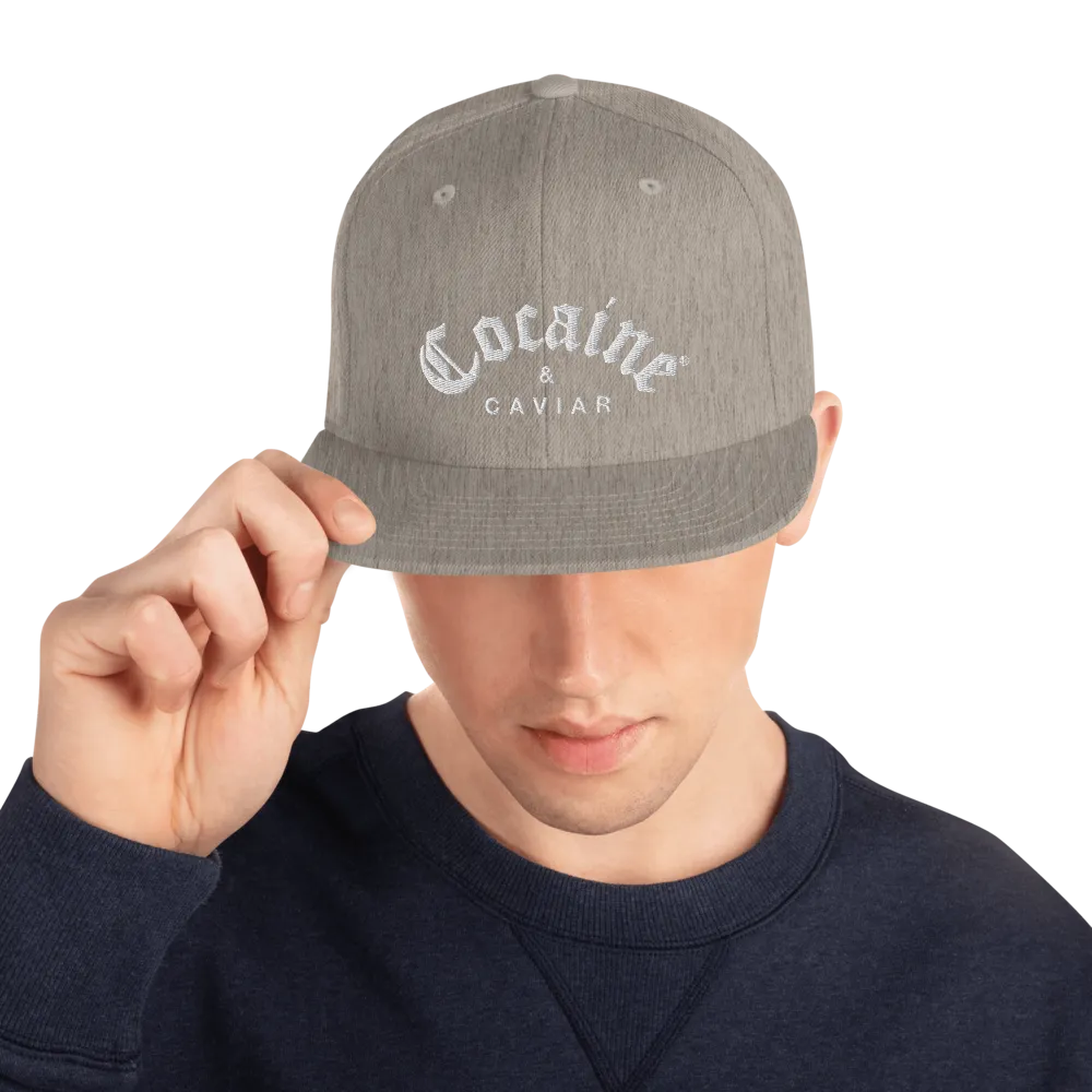 COCAINE & CAVIAR BRAND SNAPBACK