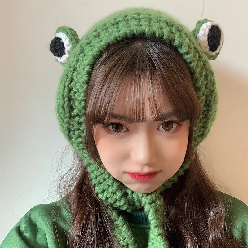 Cute frog knitted hat YC50102