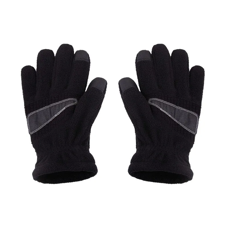 Fleece Gloves Black