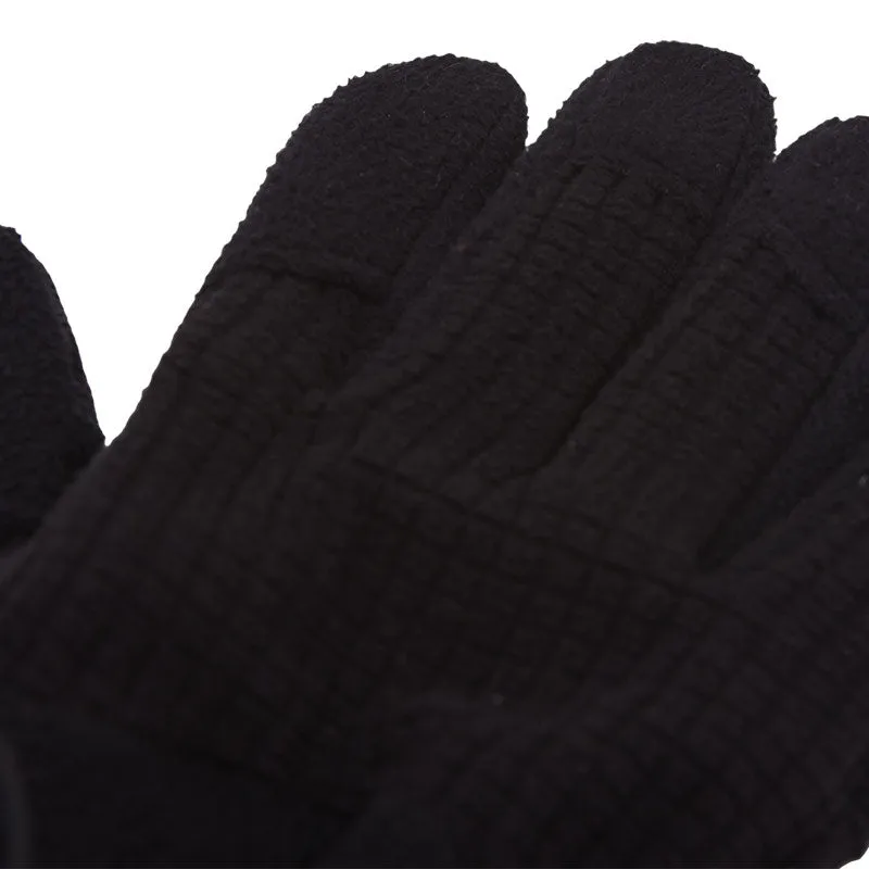 Fleece Gloves Black