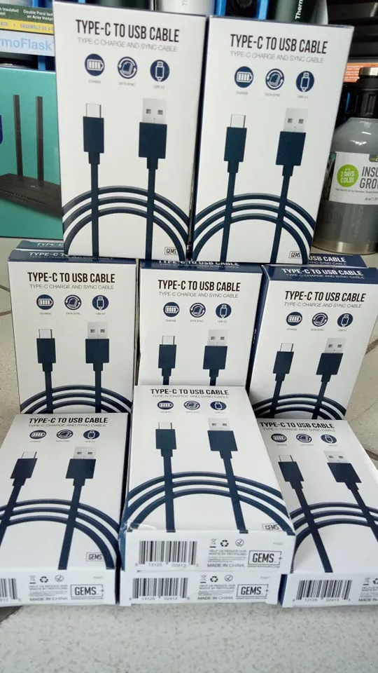 Gems - Type C to USB cable (3ft - 0.9m)