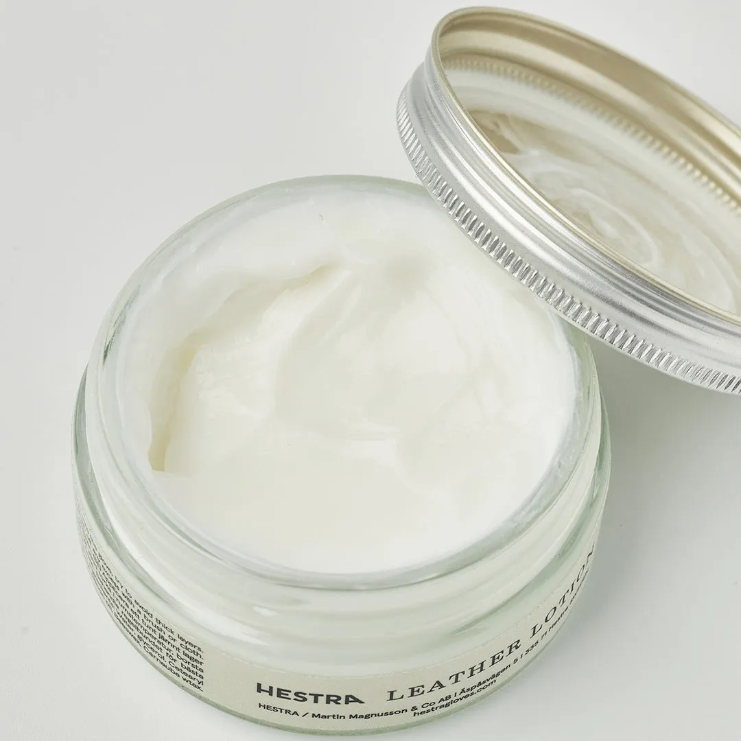 Hestra Leather Balm Off White