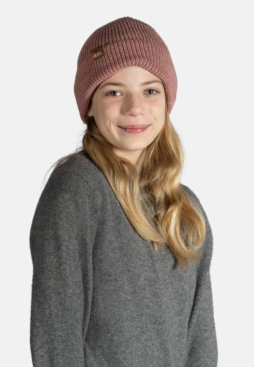 KIDS MERINO BEANIE WITH POLAR FLEECE