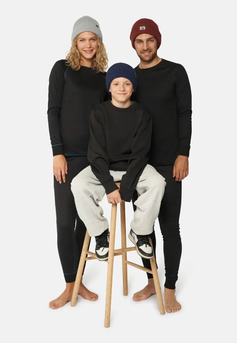 KIDS MERINO BEANIE WITH POLAR FLEECE