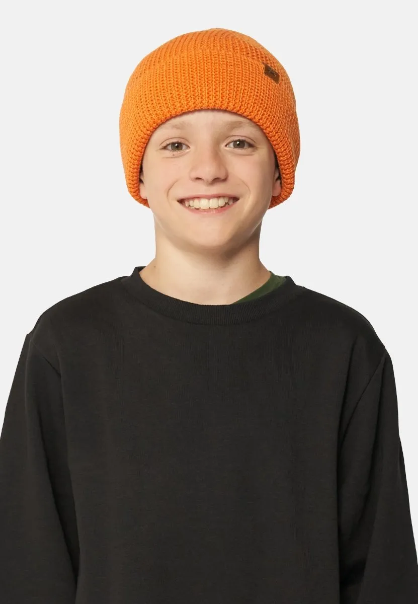 KIDS MERINO BEANIE WITH POLAR FLEECE
