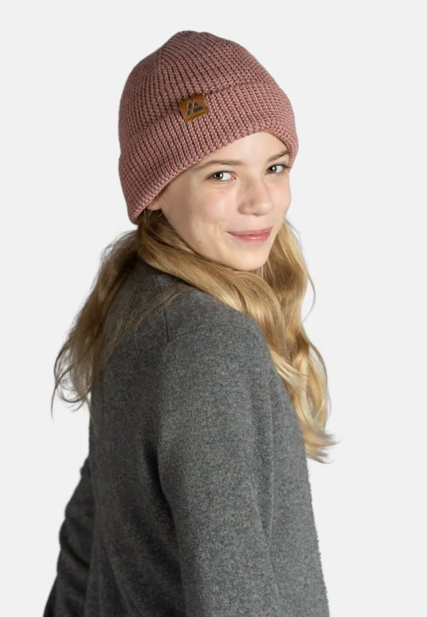 KIDS MERINO BEANIE WITH POLAR FLEECE