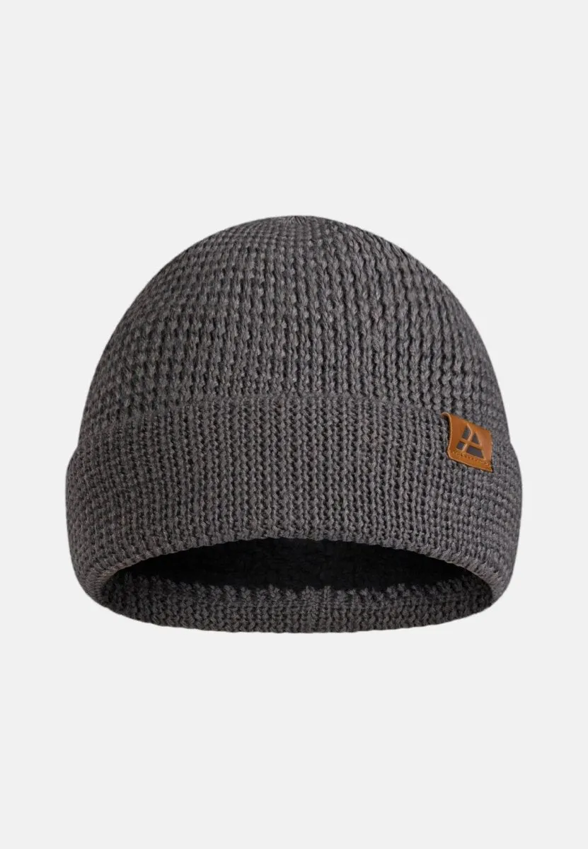 KIDS MERINO BEANIE WITH POLAR FLEECE