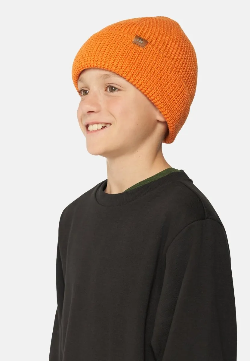 KIDS MERINO BEANIE WITH POLAR FLEECE