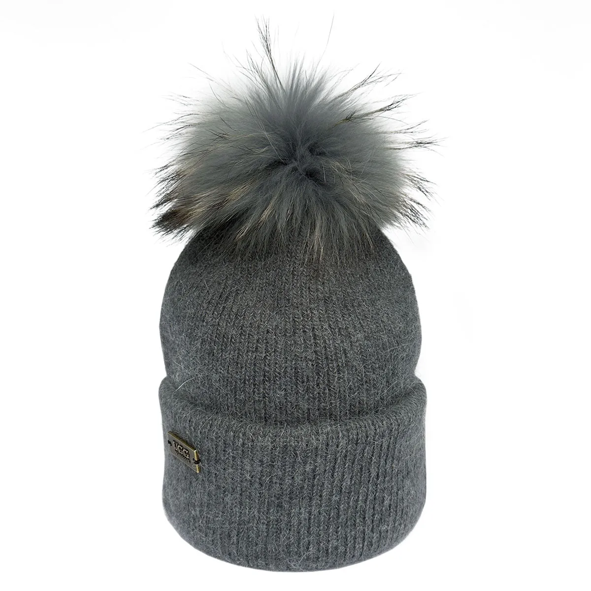 Mitchell-Y Pom Pom UGG Beanies 3P