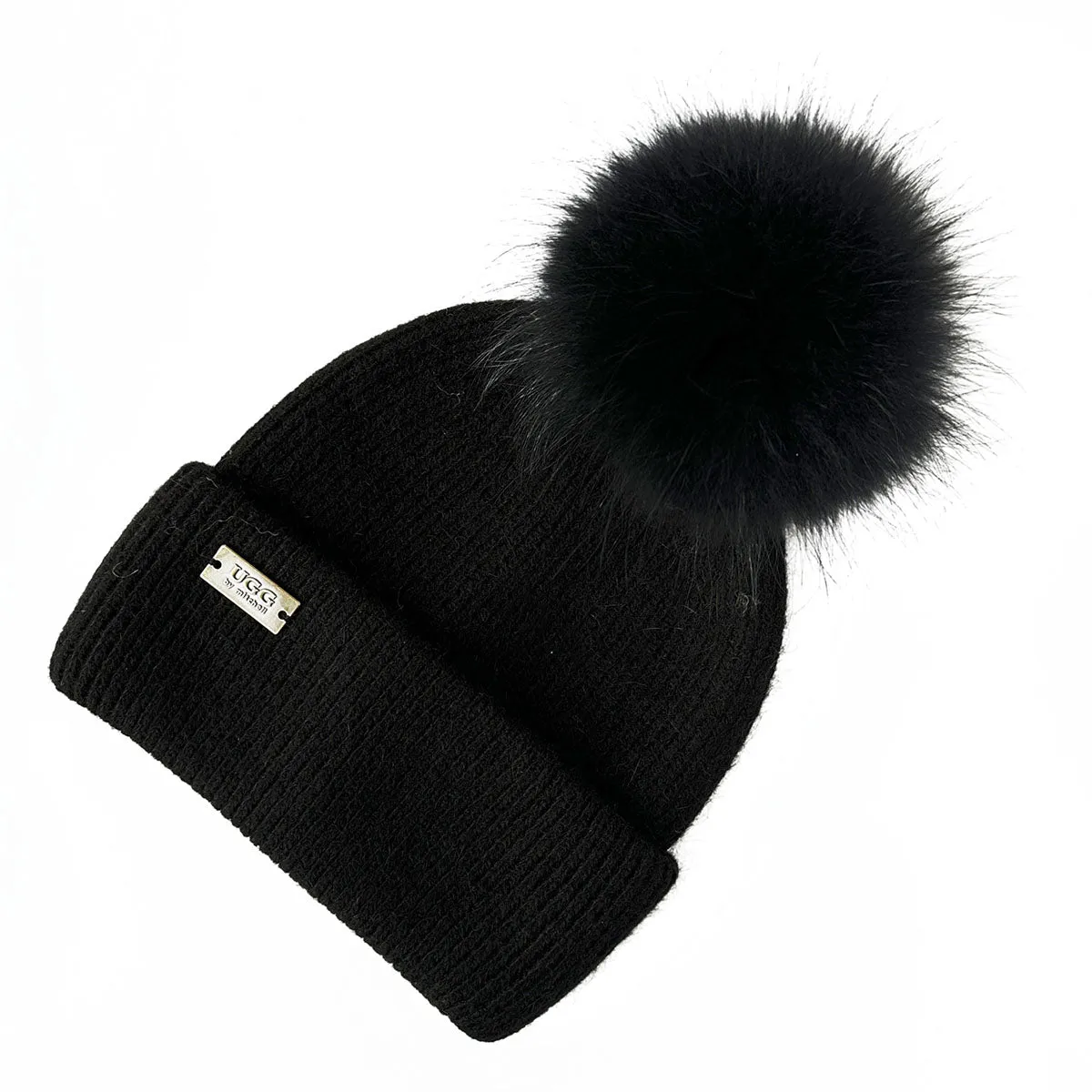 Mitchell-Y Pom Pom UGG Beanies 3P
