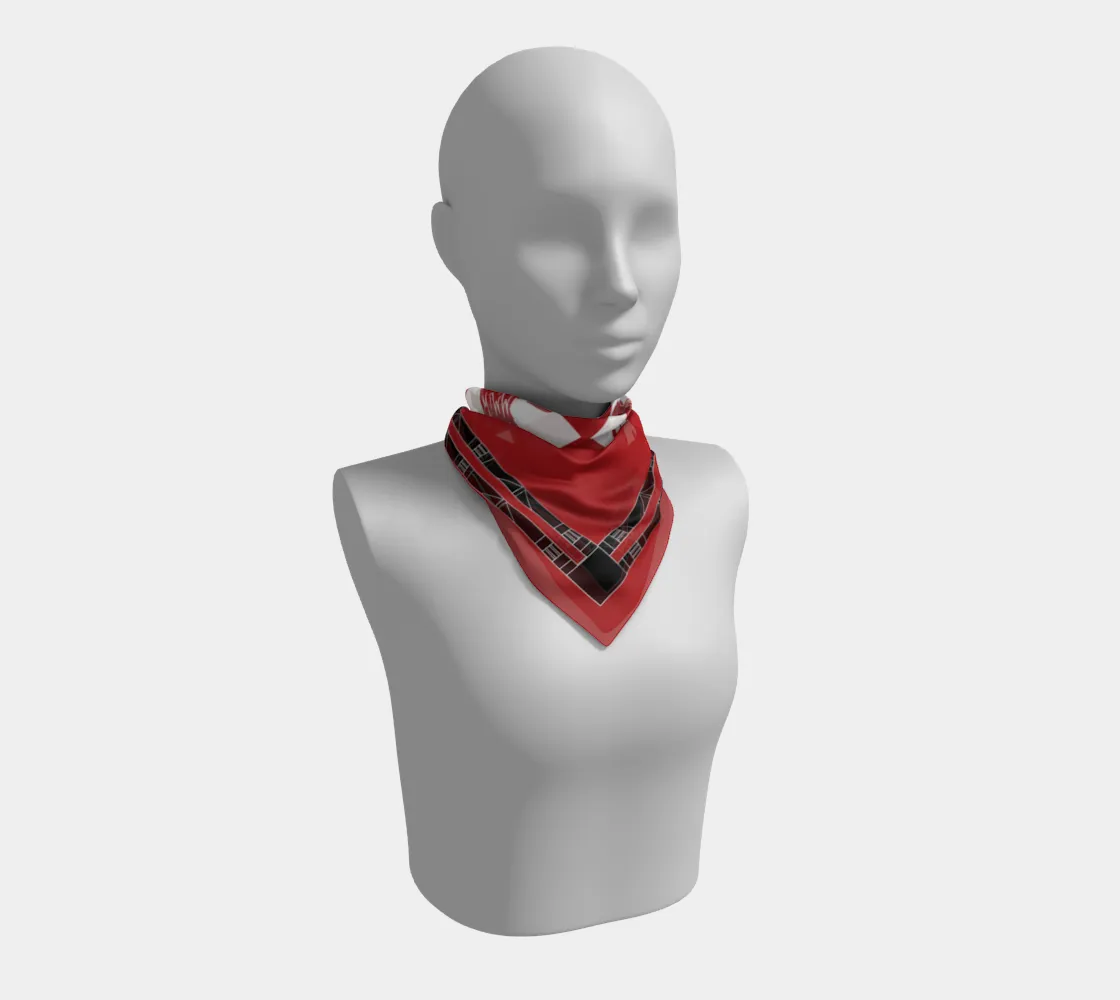 MMIW Red Square Scarf