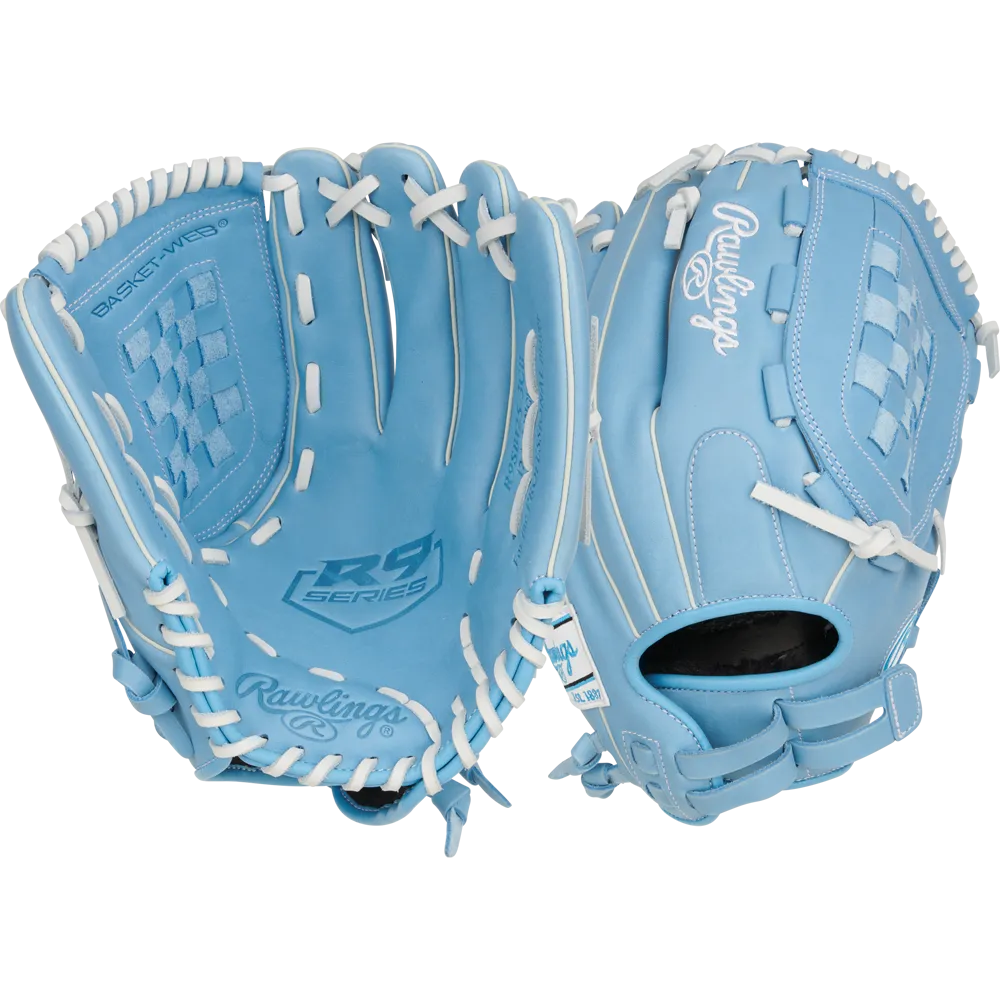 Rawlings R9 12.5 inch Fastpitch Softball Glove R9SB125-3CB