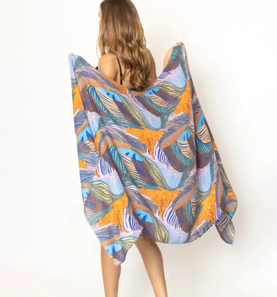 Spring  Printed  Oblong  Scarves