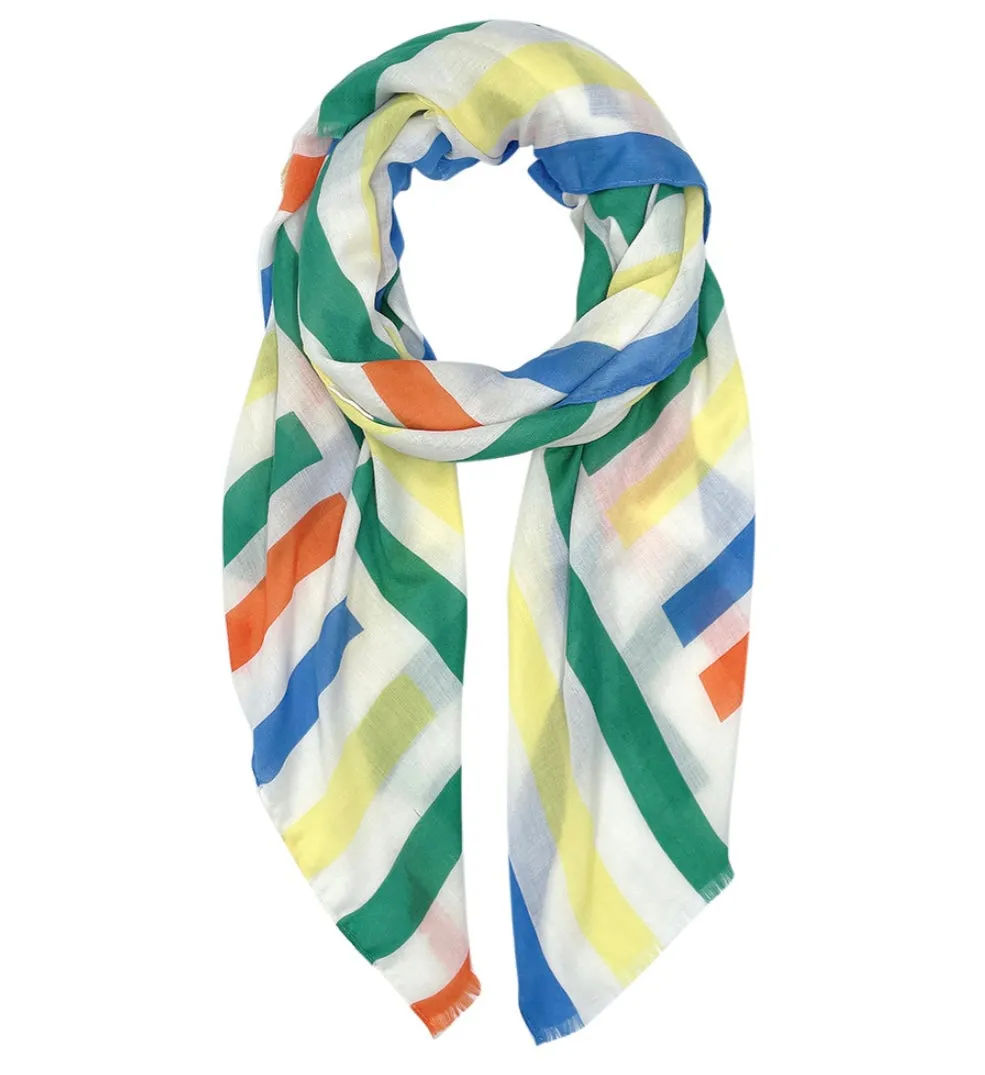 Spring  Printed  Oblong  Scarves