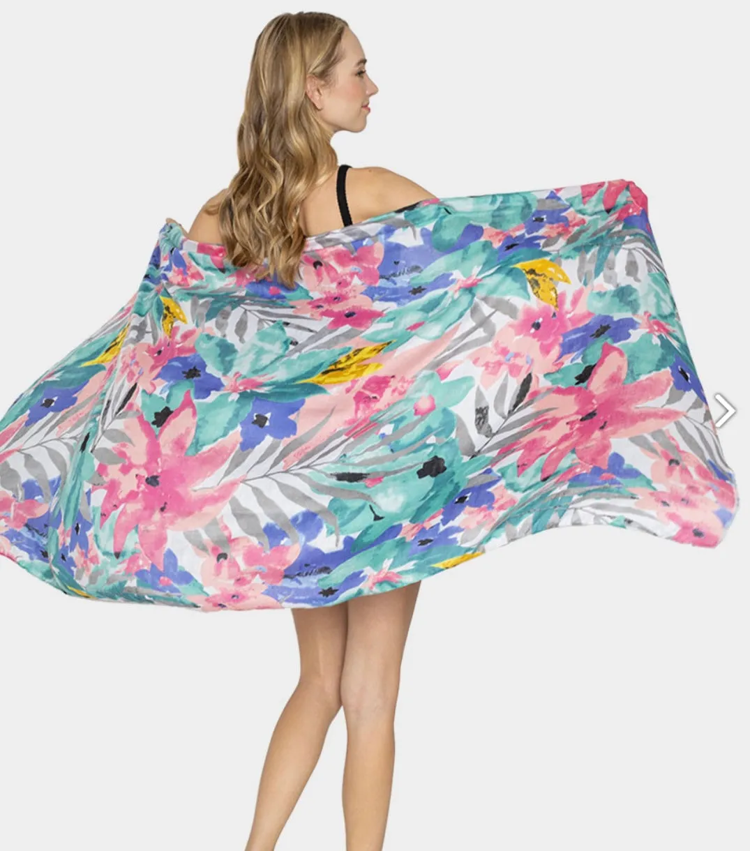 Spring  Printed  Oblong  Scarves